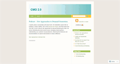 Desktop Screenshot of cmo20.wordpress.com