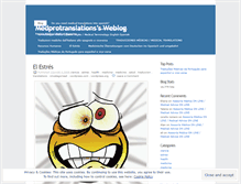 Tablet Screenshot of medprotranslations.wordpress.com
