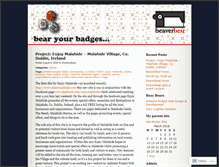 Tablet Screenshot of beaverbear.wordpress.com
