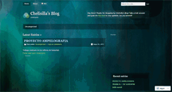 Desktop Screenshot of chelisilla.wordpress.com