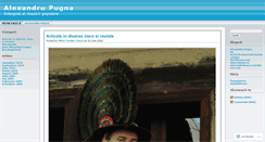 Desktop Screenshot of alexandrupugna.wordpress.com