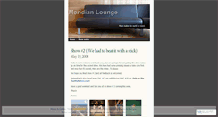 Desktop Screenshot of meridianlounge.wordpress.com