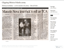 Tablet Screenshot of musicafalada.wordpress.com