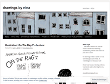 Tablet Screenshot of drawingsbynina.wordpress.com