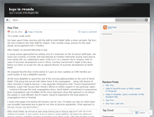 Tablet Screenshot of hopeinrwanda.wordpress.com