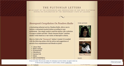 Desktop Screenshot of onyxplutonian.wordpress.com