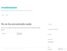 Tablet Screenshot of mundoseosem.wordpress.com