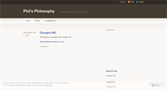 Desktop Screenshot of facephil.wordpress.com
