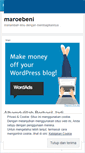 Mobile Screenshot of maroebeni.wordpress.com