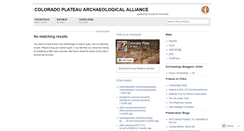 Desktop Screenshot of coloradoplateauarchalliance.wordpress.com