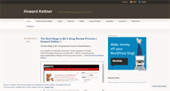 Desktop Screenshot of howardkettner.wordpress.com