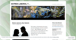 Desktop Screenshot of estreslaboralsg349.wordpress.com