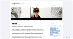 Desktop Screenshot of ameriikanmuseo.wordpress.com