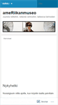 Mobile Screenshot of ameriikanmuseo.wordpress.com