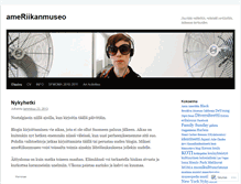 Tablet Screenshot of ameriikanmuseo.wordpress.com