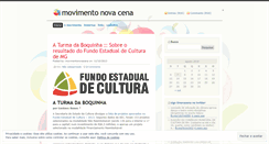 Desktop Screenshot of movimentonovacena.wordpress.com