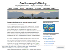 Tablet Screenshot of gashicsavargo.wordpress.com