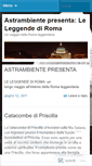 Mobile Screenshot of leggendediroma.wordpress.com