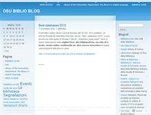 Tablet Screenshot of bibliodsu.wordpress.com