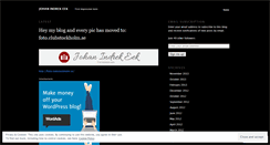Desktop Screenshot of johaneek.wordpress.com