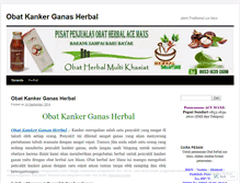 Tablet Screenshot of obatkankerganasherbalblog.wordpress.com
