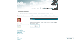 Desktop Screenshot of amintiricusfinti.wordpress.com