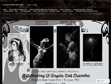 Tablet Screenshot of angelsabsinthe2011.wordpress.com