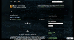 Desktop Screenshot of petercrawford2011.wordpress.com