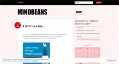 Desktop Screenshot of mindbeans.wordpress.com