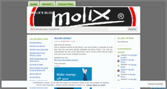 Desktop Screenshot of molix.wordpress.com