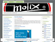 Tablet Screenshot of molix.wordpress.com