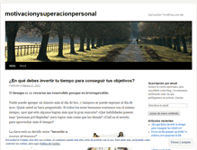 Tablet Screenshot of motivacionysuperacionpersonal.wordpress.com