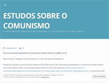 Tablet Screenshot of estudossobrecomunismo2.wordpress.com