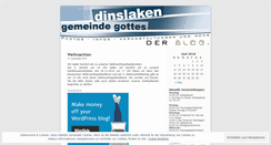 Desktop Screenshot of gegodinslaken.wordpress.com