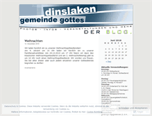 Tablet Screenshot of gegodinslaken.wordpress.com