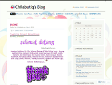 Tablet Screenshot of chilabutiq.wordpress.com