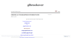 Desktop Screenshot of glbrookover.wordpress.com