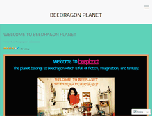 Tablet Screenshot of beedragonzone.wordpress.com