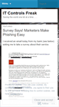 Mobile Screenshot of itcontrolsfreak.wordpress.com