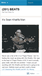 Mobile Screenshot of 201beats.wordpress.com