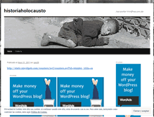 Tablet Screenshot of historiaholocausto.wordpress.com