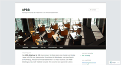 Desktop Screenshot of apbbbib.wordpress.com