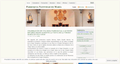 Desktop Screenshot of natividaddemaria.wordpress.com