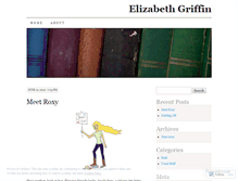 Tablet Screenshot of elliegriffin.wordpress.com