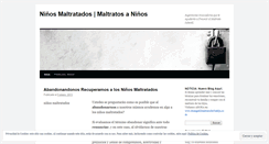 Desktop Screenshot of ninosmaltratados7.wordpress.com