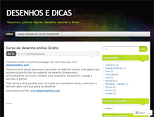 Tablet Screenshot of desenhosdomateus.wordpress.com