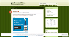 Desktop Screenshot of professorafabiola.wordpress.com