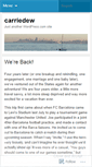 Mobile Screenshot of carriedew.wordpress.com