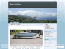 Tablet Screenshot of formfromform.wordpress.com