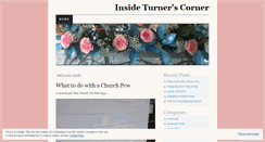 Desktop Screenshot of insideturnerscorner.wordpress.com